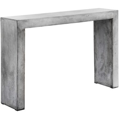 Axle Console Table - Grey