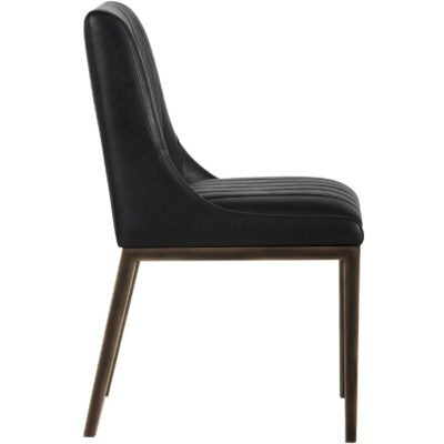 Alternative view of Halden Dining Chair - Vintage Black