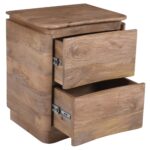 Akhila 2 Drawer Accent Table in Natural - Image 3