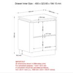 Akhila 2 Drawer Accent Table in Natural - Image 8