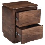 Akhila 2 Drawer Accent Table in Walnut - Image 3