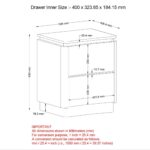 Akhila 2 Drawer Accent Table in Walnut - Image 8