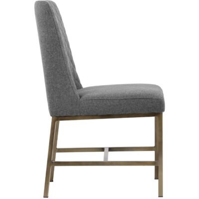 Alternative view of Leighland Dining Chair - Dark Grey