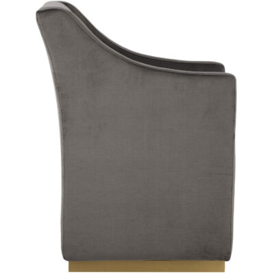 Alternative view of Zane Wheeled Lounge Chair - Piccolo Pebble