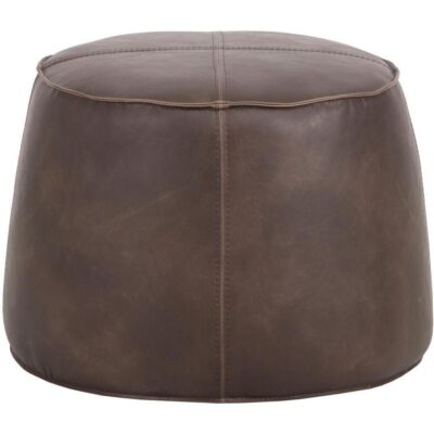 Alternative view of Mitchell Ottoman - Havana Dark Brown