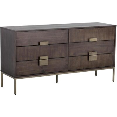 Alternative view of Jade Dresser - Antique Brass - Dark Mango