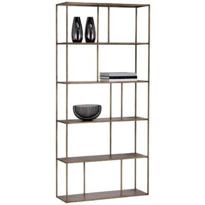 Eiffel Bookcase - Large - Antique Brass