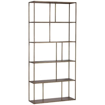 Alternative view of Eiffel Bookcase - Large - Antique Brass
