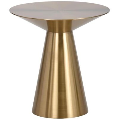 Alternative view of Carmel Side Table - Yellow Gold