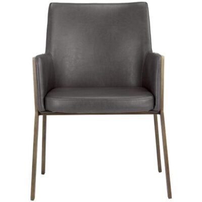 Alternative view of Bernadette Dining Armchair - Kendall Grey