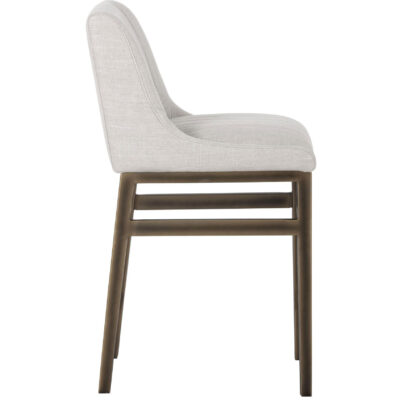 Alternative view of Halden Counter Stool - Beige Linen