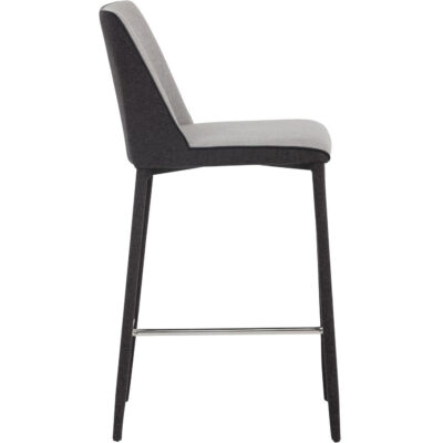 Alternative view of Renee Counter Stool - Armour Grey / Dark Slate