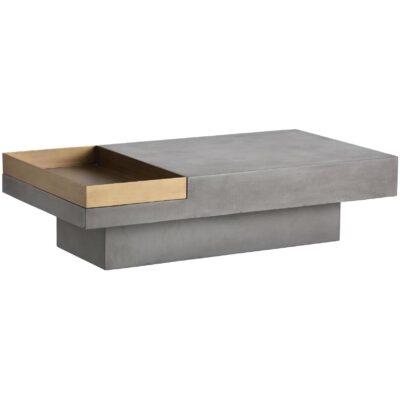 Alternative view of Quill Coffee Table - Rectangular