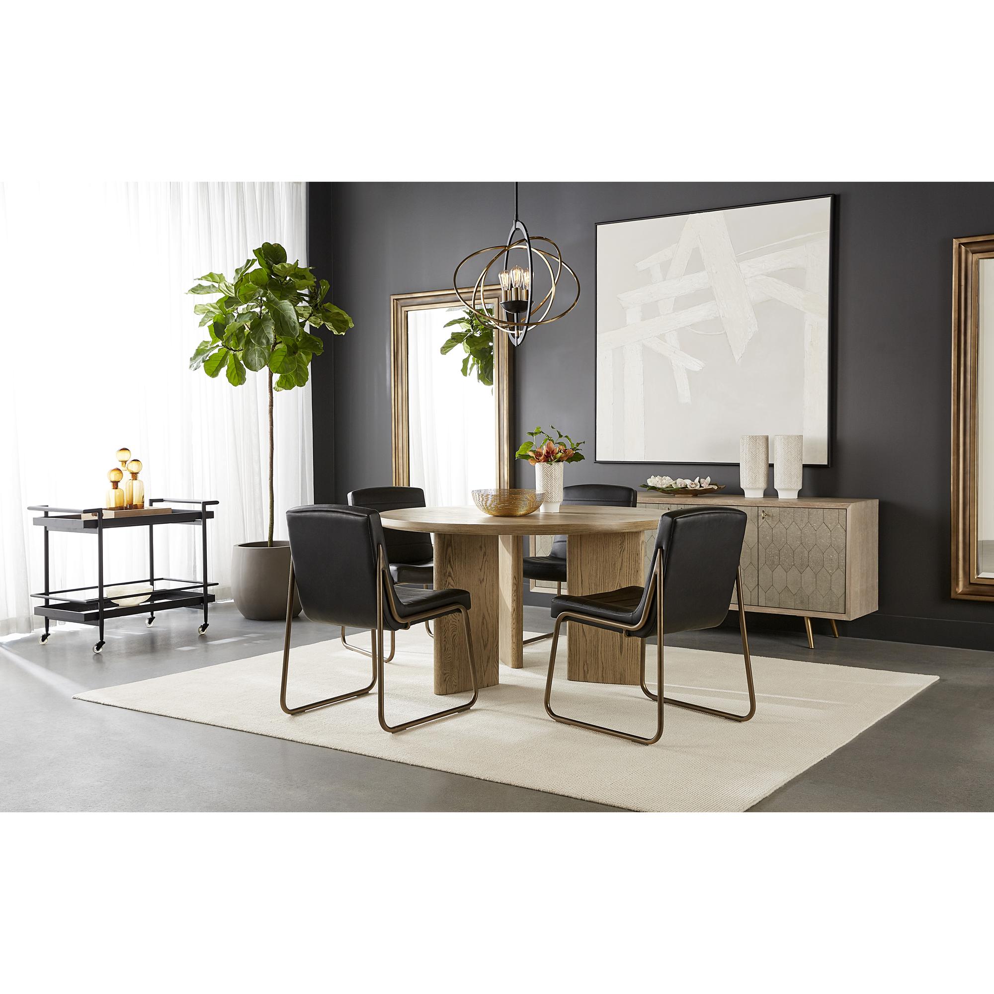 Anton Dining Chair - Vintage Black - Image 9