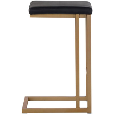 Alternative view of Boone Counter Stool - Champagne Gold - Onyx