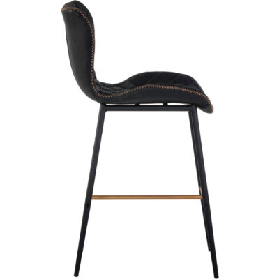 Alternative view of Lyla Counter Stool - Antique Black