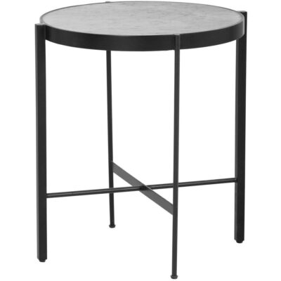 Alternative view of Willem End Table - White Marble