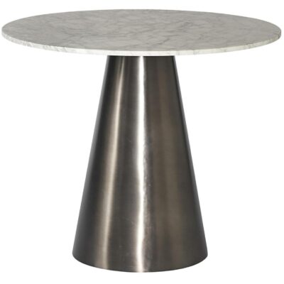Alternative view of Damon Bistro Table - Gunmetal - 35.5"