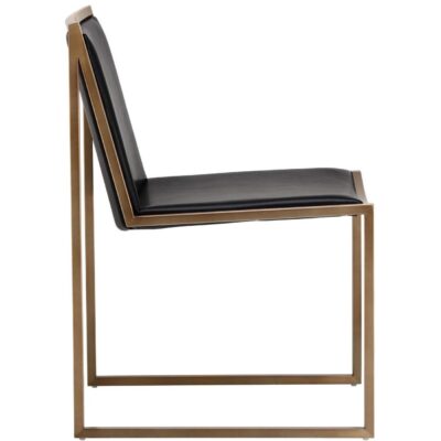 Alternative view of Blair Dining Chair - Cantina Black