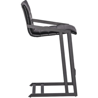 Alternative view of Webber Counter Stool - Cantina Black