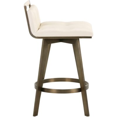 Alternative view of Arizona Swivel Counter Stool - Castillo Cream