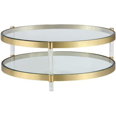 Alternative view of York Coffee Table - Brass