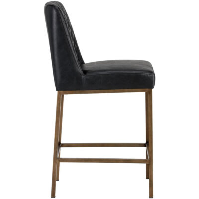 Alternative view of Leighland Counter Stool - Coal Black