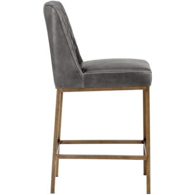 Alternative view of Leighland Counter Stool - Overcast Grey