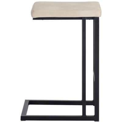 Alternative view of Boone Counter Stool - Black - Bravo Cream
