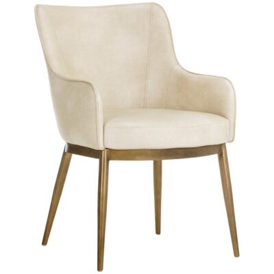 Franklin Dining Armchair - Bravo Cream