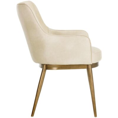 Alternative view of Franklin Dining Armchair - Bravo Cream