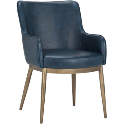 Franklin Dining Armchair - Vintage Blue