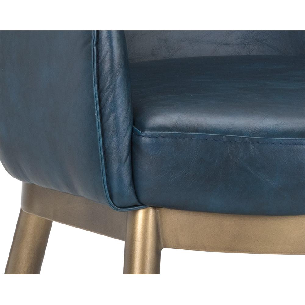 Franklin Dining Armchair - Vintage Blue - Image 5