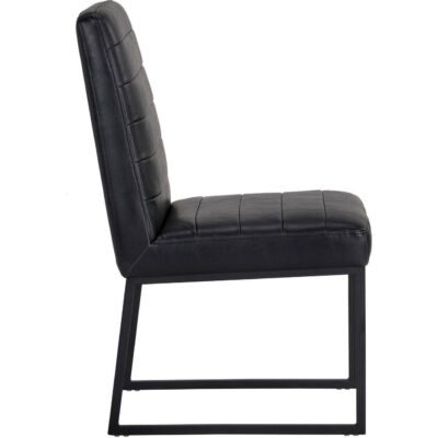 Alternative view of Spyros Dining Chair - Coal Black