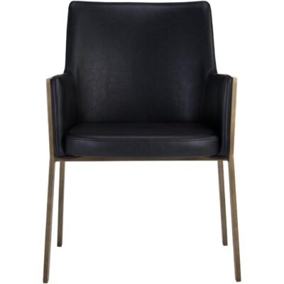 Alternative view of Bernadette Dining Armchair - Bravo Black