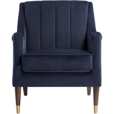 Alternative view of Patrice Lounge Chair - Abbington Navy