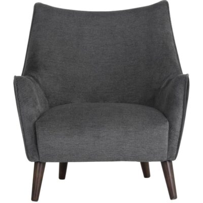 Alternative view of Sorrel Lounge Chair - Polo Club Kohl Grey / Abbington Black