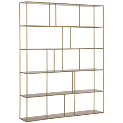 Alternative view of Eiffel Bookcase - Extra Large - Antique Brass