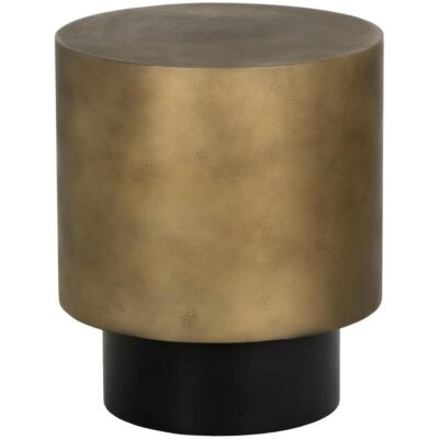 Alternative view of Bernaby End Table - Antique Brass