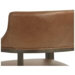Brylea Dining Armchair - Brown - Shalimar Tobacco Leather - Image 16