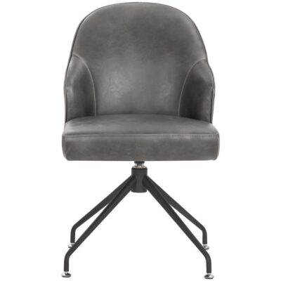 Alternative view of Bretta Swivel Dining Chair - Overcast Grey