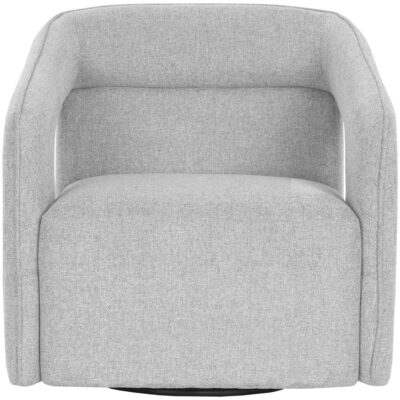Alternative view of Kendrick Swivel Lounge Chair - Belfast Heather Grey