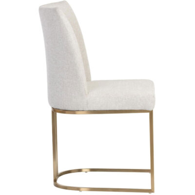 Alternative view of Rayla Dining Chair - Belfast Oatmeal