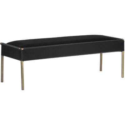 Alternative view of Bellevue Bench - Abbington Black / Bravo Black