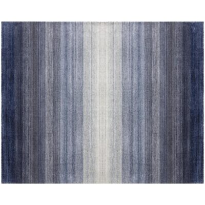 Lagos Hand-Loomed Rug - Blue - 8' X 10'