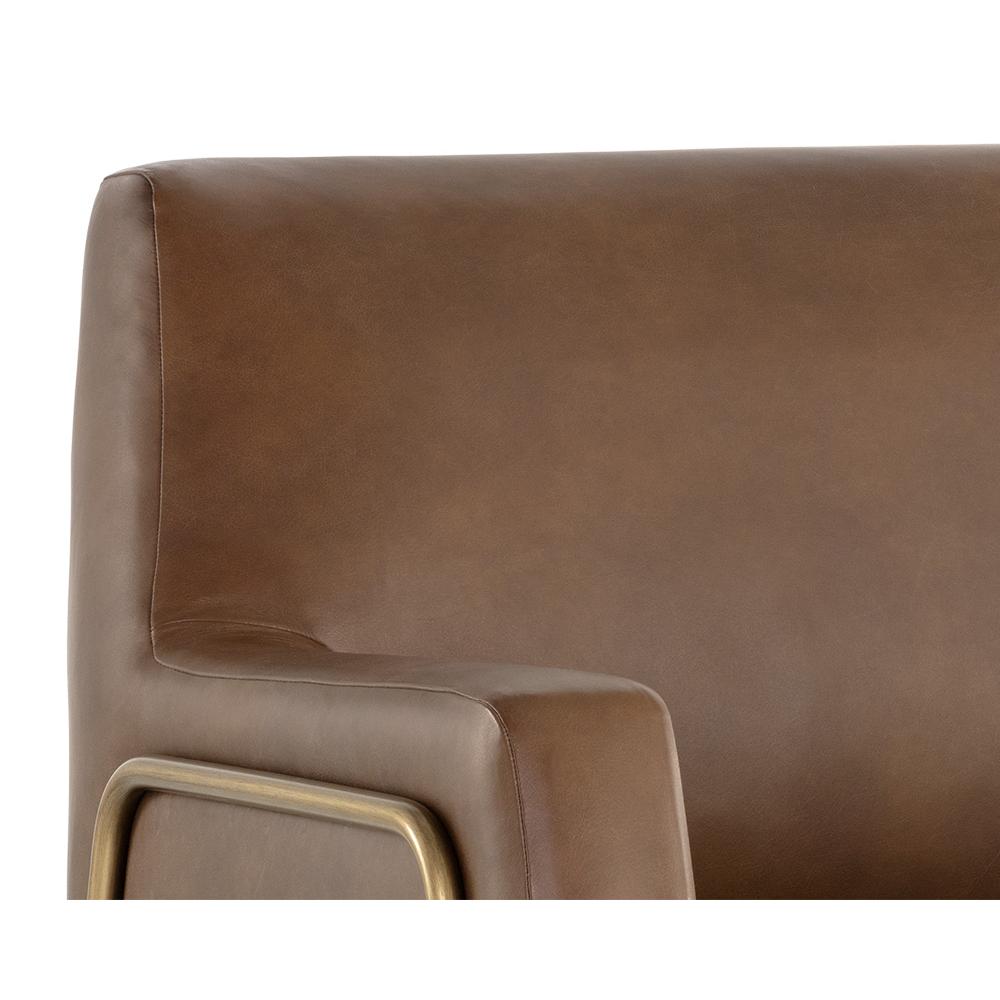 Cybil Lounge Chair - Vintage Caramel Leather - Image 7