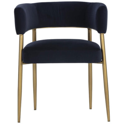 Alternative view of Maestro Dining Armchair - Abbington Navy