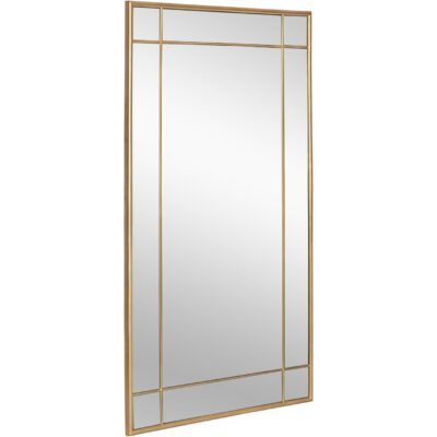 Alternative view of Pasadena Floor Mirror - Brass