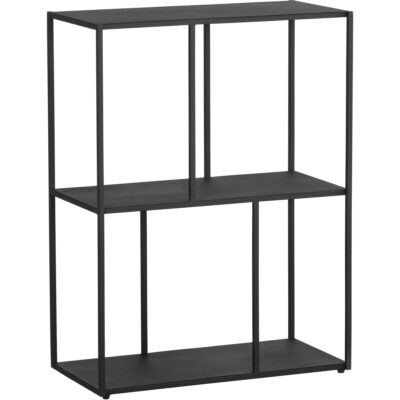 Alternative view of Eiffel Low Bookcase - Small - Black