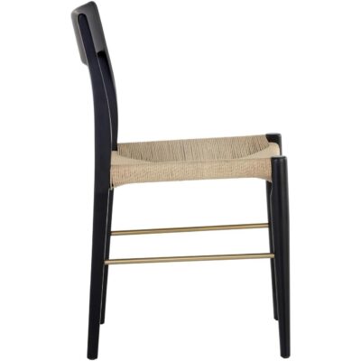 Alternative view of Bondi Dining Chair - Black